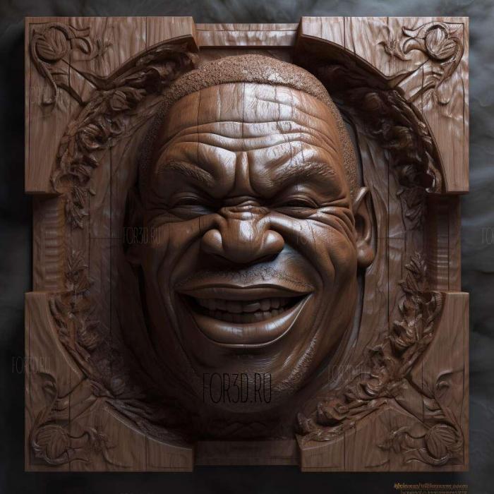 mike tyson 2 stl model for CNC